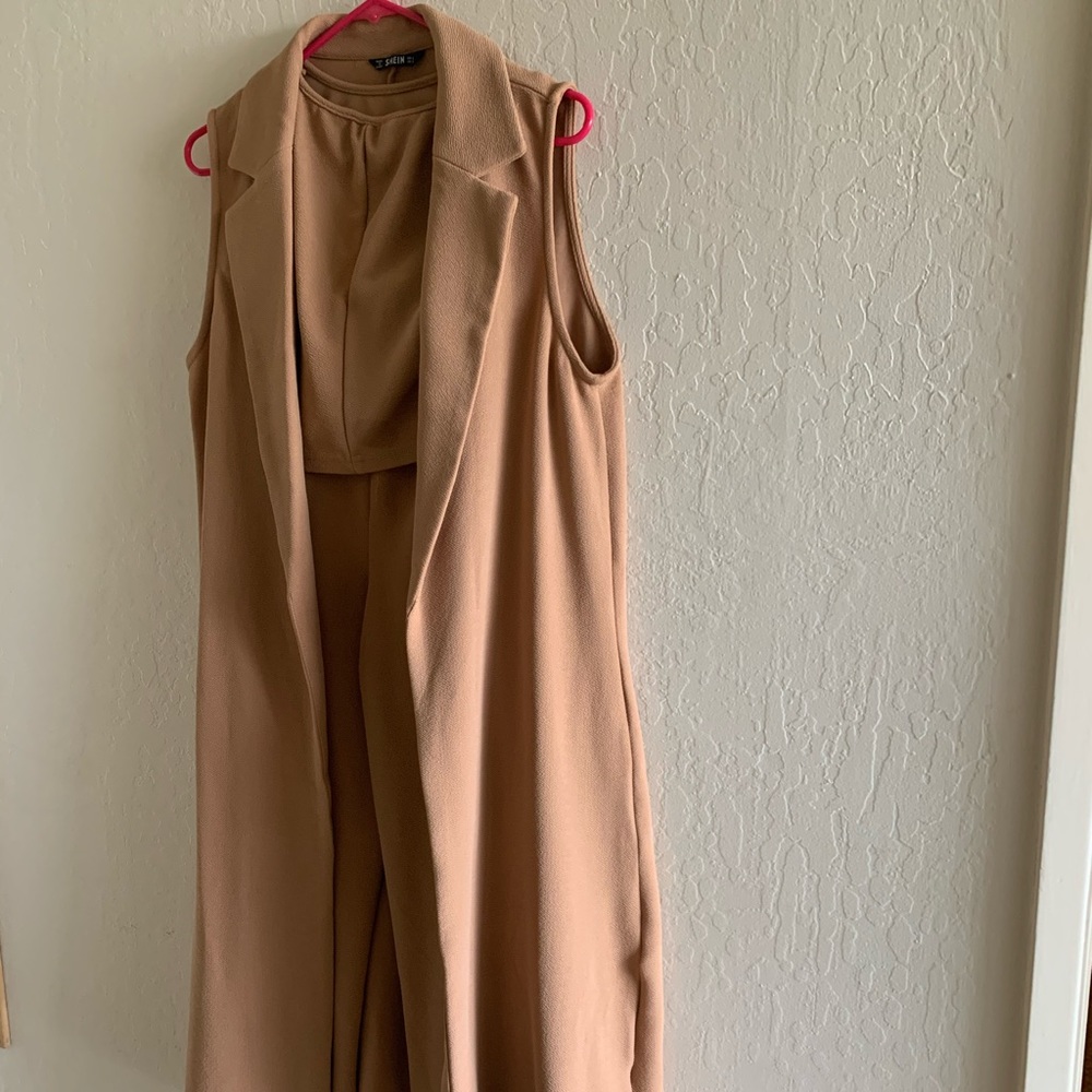 3 pieces tan set size S